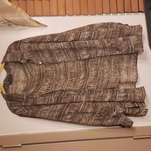 🔥$5 Plus Size 2 Piece Blouse Set